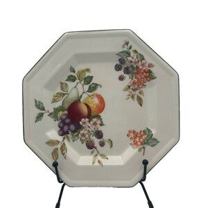 Johnson Bros. Fresh Fruit Octagonal 7 7/8 in Salad Dessert Plate Crafted England